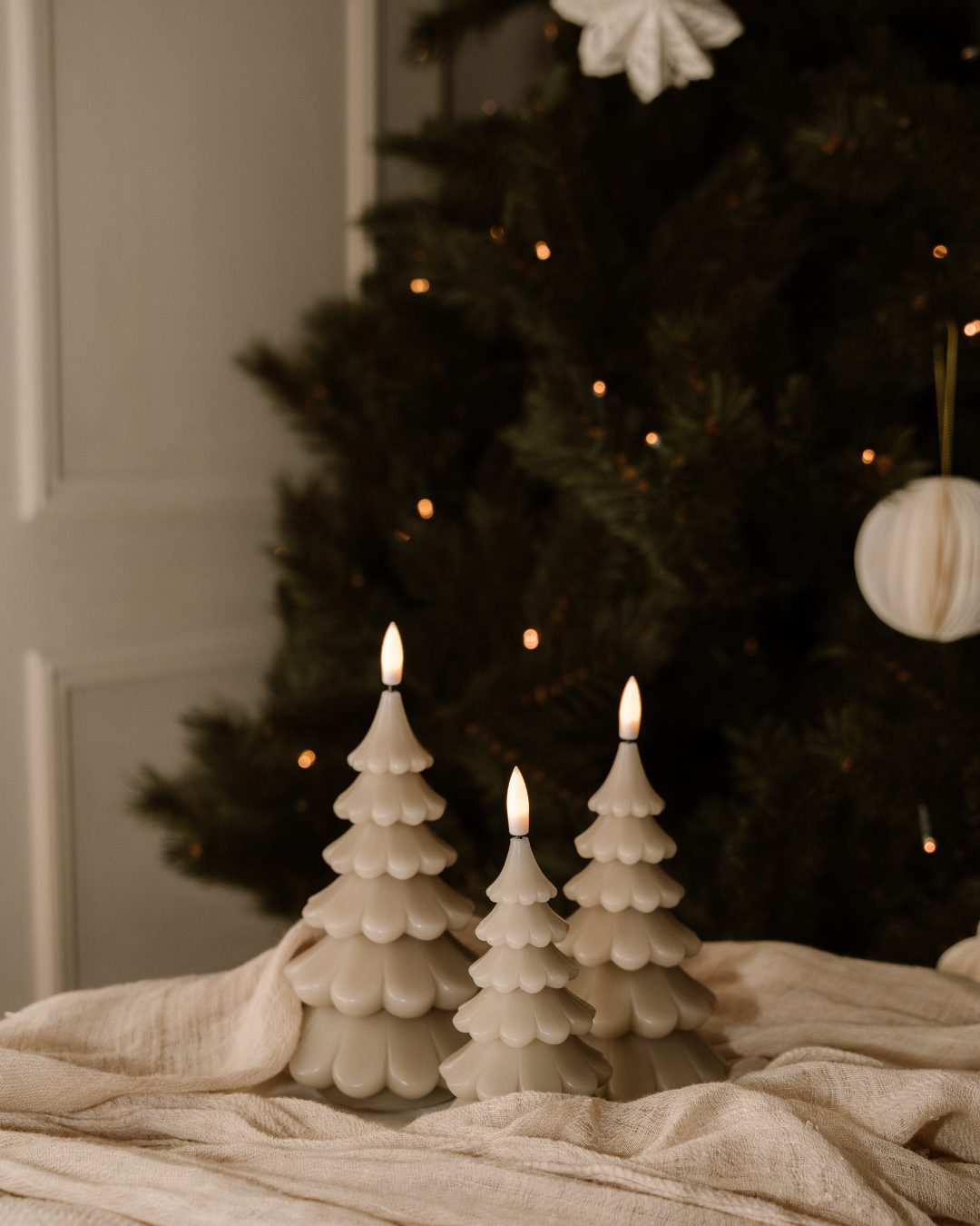 WEIHNACHTSBAUMKERZEN-SET - AB