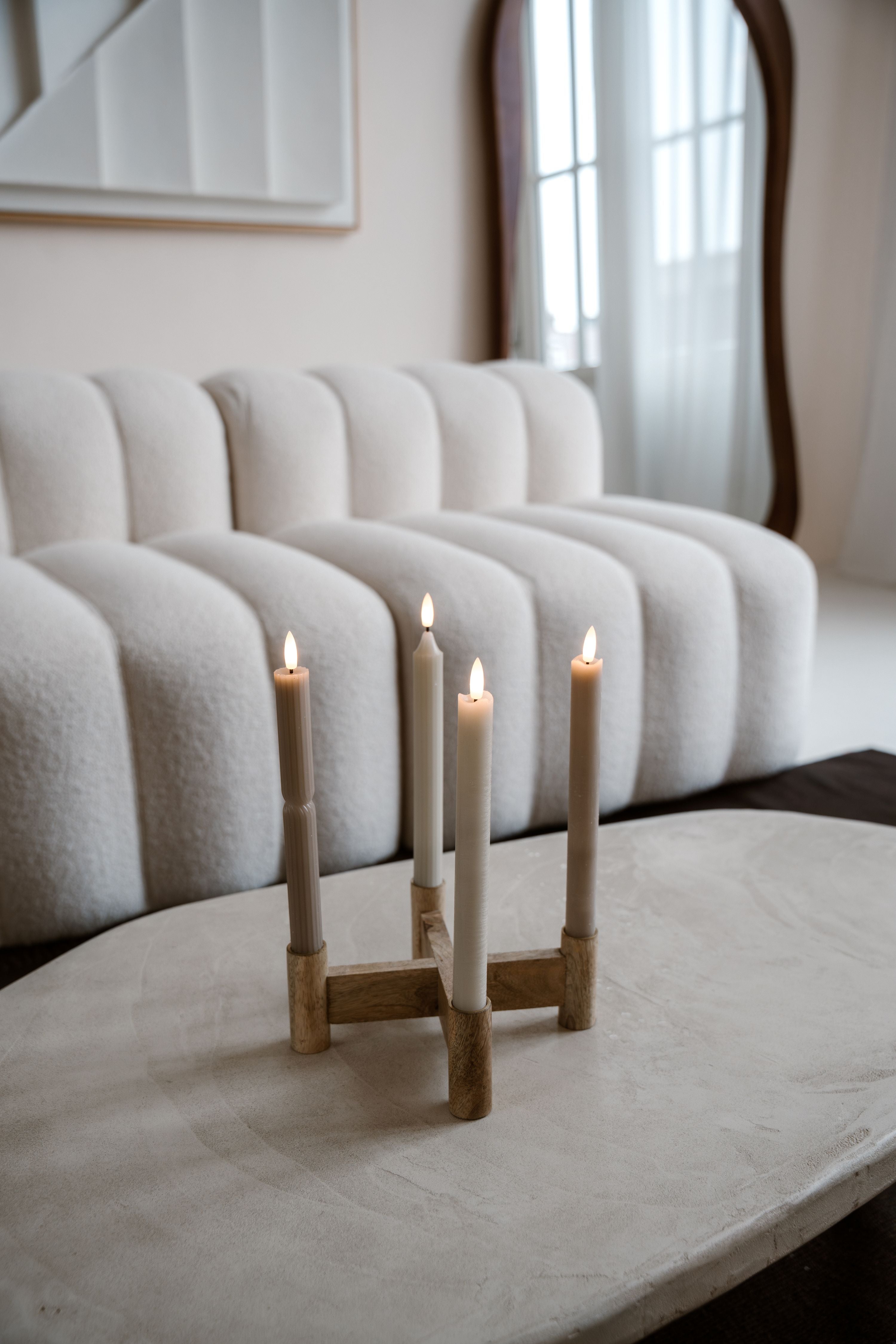 SET LED DINNERKERZEN - AB