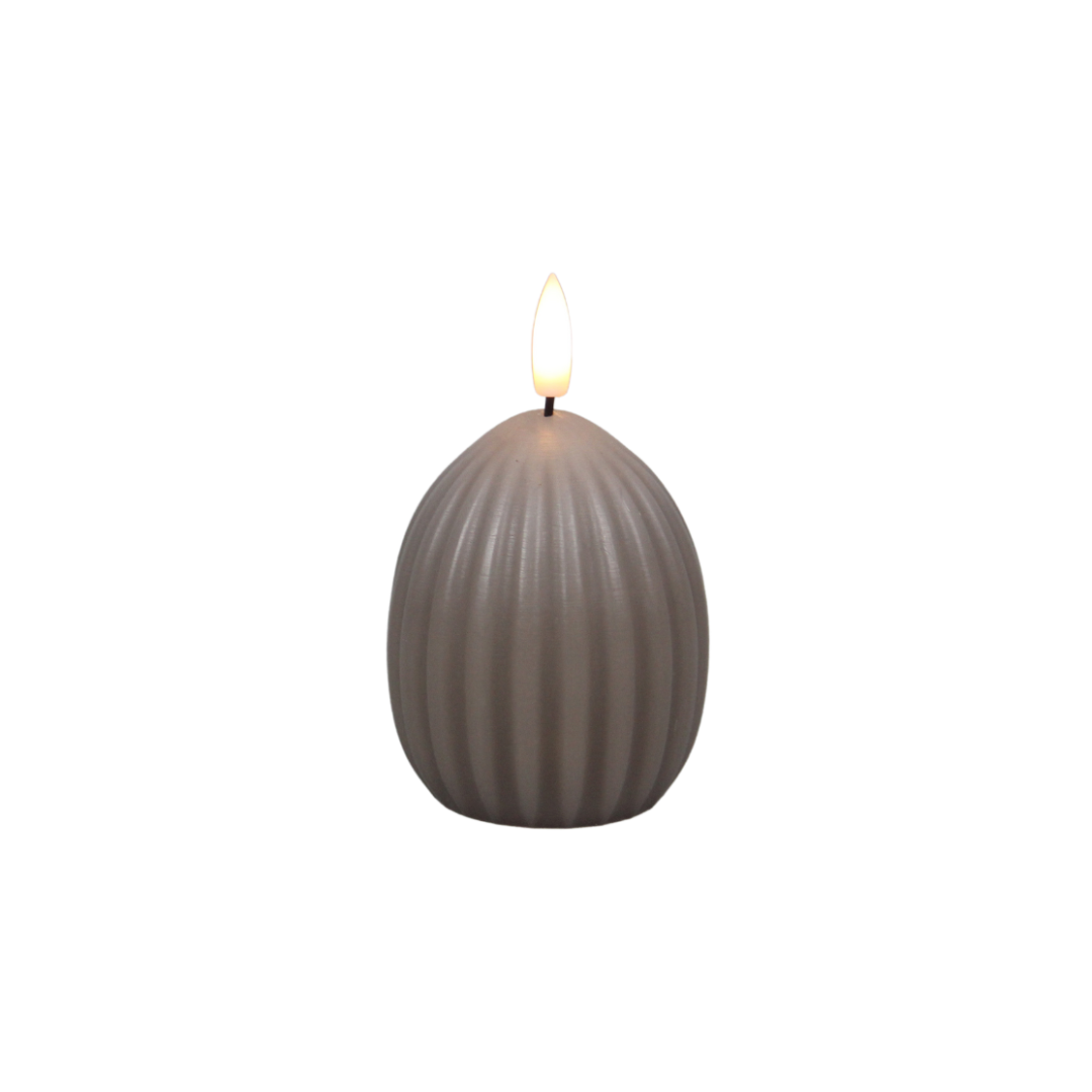 OSTEREIKERZE STREIFEN BEIGE - AB