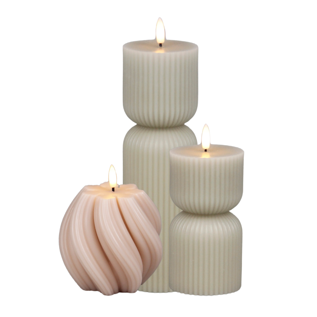 SET BEIGE UND PEACH TWIST - AB
