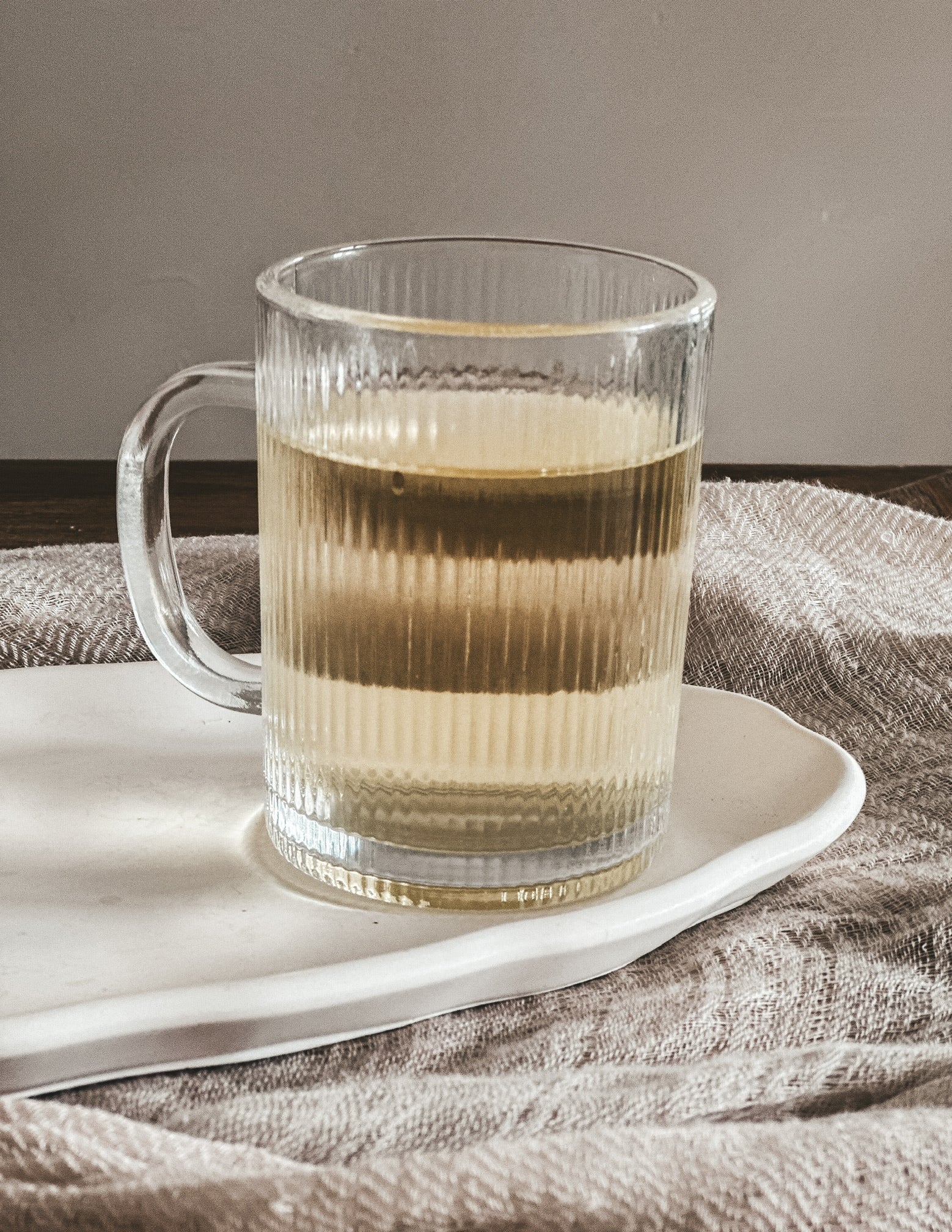 Theeglas Ribbel Oor - set van 4