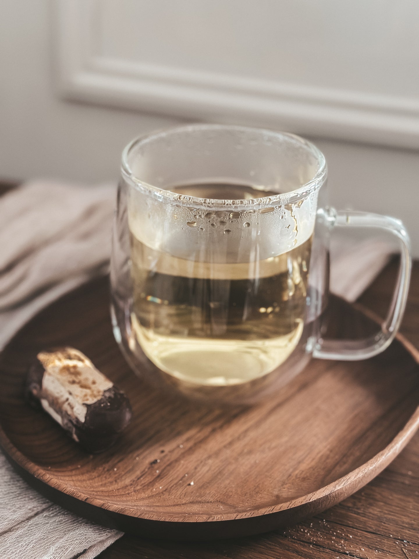 Doppelwandiges Teeglas