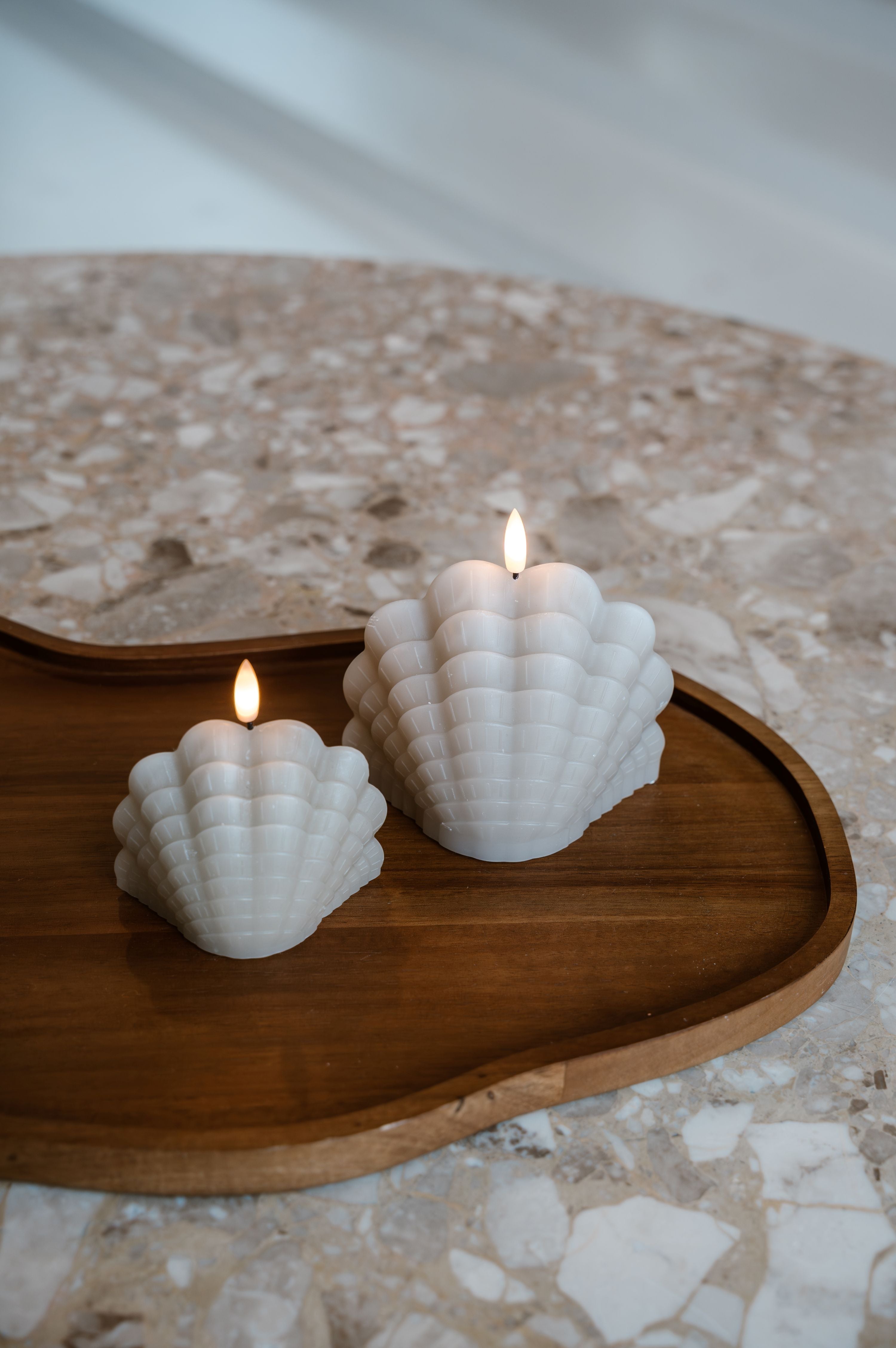 SET MUSCHELKERZEN - AB