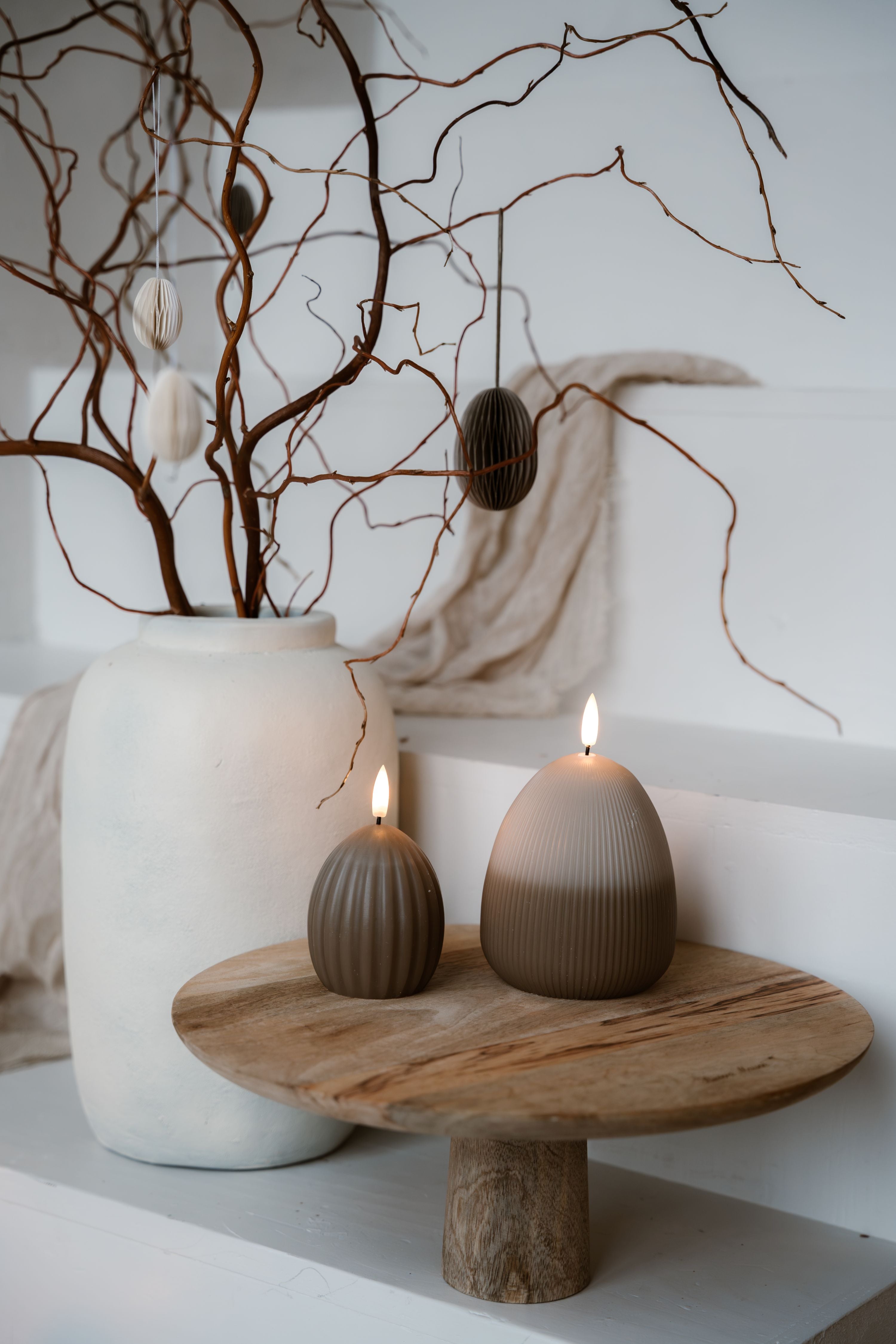 OSTEREIKERZE RIB BEIGE/TAUPE - AB